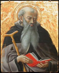Saint Antoine Abbé — Sano Di Pietro