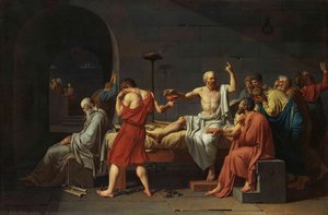 La Muerte De Sócrates — Jacques-louis David
