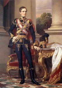 Portrait Of Emperor Franz Joseph I — Miklós Barabás