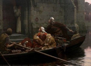 In Time Of Peril — Edmund Blair Leighton