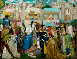 Mediaeval Lincoln — Anna Katrina Zinkeisen