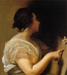 Arachne (eine Sibylle) — Diego Rodríguez De Silva Y Velázquez