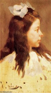 Portrait Of The Daughter Of Cusachs — Josep Cusachs I