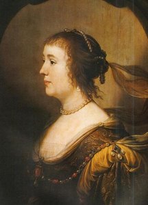 Portrait Of Amelia Van Solms — Gerard Van Honthorst