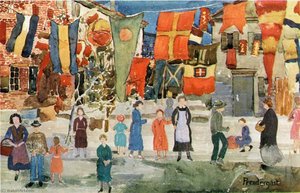 Fiesta — Maurice Brazil Prendergast