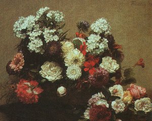 Still Life With Flowers — Henri Fantin-latour