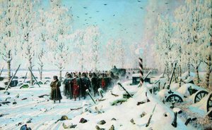 On The Road. Retreat And Escape — Vasily Vasilevich Vereshchagin