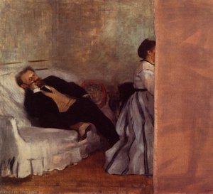 Sr. Y Sra. Edouard Manet — Hilaire-germain-edgar Degas