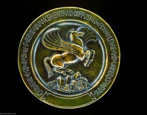 Carnegie Corporation Ashtray — Paul Manship