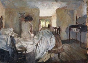 The Cottage Bedroom — Bernard Dunstan