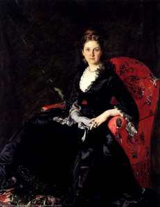 Portrait Of Mme N. M. Polovtsova — Carolus-duran (charles-auguste-emile Durand)