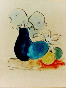 Blue Vase — Krishnaji Howlaji Ara