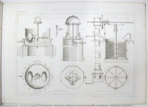 Machines A Broyer Le Cacao Et Autres Substances – Mélanger A Mortier. — Jacques Eugène Armengaud