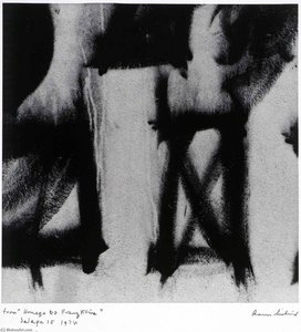 Jalapa 15 1974, From The Series Homage To Franz Kline — Aaron Siskind