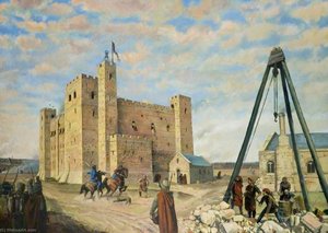 Colchester Castle Under Construction — Peter Froste
