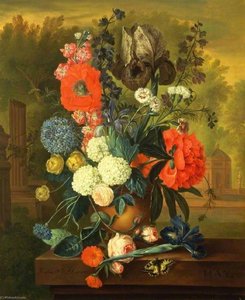 Majblommorna — Jacob Van Huysum