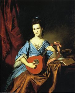 Julia Stockton (mrs. Benjamin) Rush — Charles Willson Peale