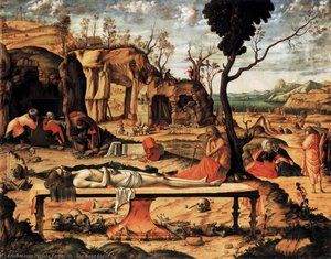 The Dead Christ — Vittore Carpaccio