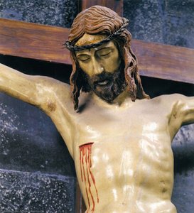 Crucifix (detail) — 菲利波·布鲁内莱斯基