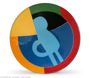 Plate Of Colors — Dia Al-azzawi