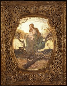 Der Engel Des Lebens — Giovanni Segantini