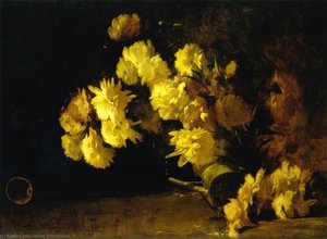 Still Life With Flowers — Soren Emil Carlsen