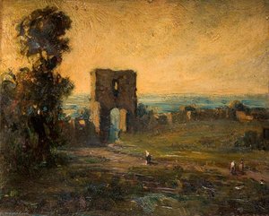 A Castle Gate And Wall — Joseph Alfonso Toft