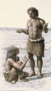 Neanderthal Illustration — Mauricio Antón Ortuzar