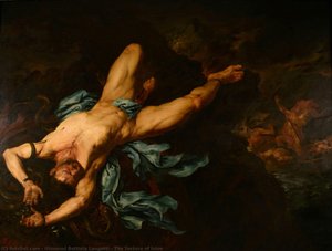 The Torture Of Ixion — Giovanni Battista Langetti