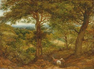 Woody Landscape - — John Linnell