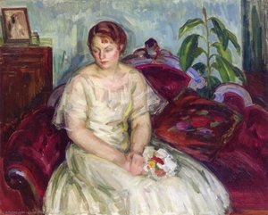 Woman In White Gown — Louis Ritman