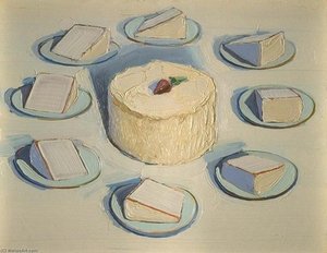Cake Painting — Wayne Thiebaud