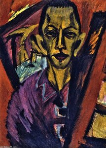 Autorretrato — Ernst Ludwig Kirchner