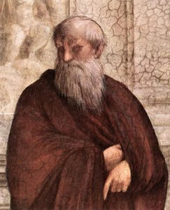 Atina Okulu (detay 6) (stanza Della Segnatura) — Raffaello