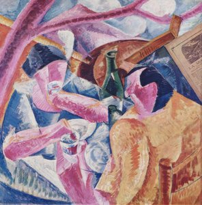 Under The Pergola At Naples — Umberto Boccioni