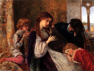A Music Party — Arthur Hughes