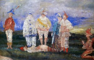 Duel De Masque — James Ensor