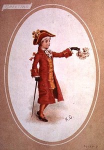 Boy Dressed In Scarlet — Kate Greenaway