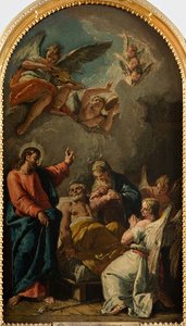 The Transit Of St. Joseph — Francesco Fontebasso