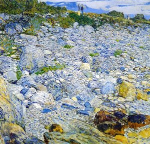 Felsiger Strand, Appledore — Frederick Childe Hassam