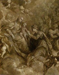 The Mystic Marriage Of Saint Catherine Of Alexandria — Donato Creti