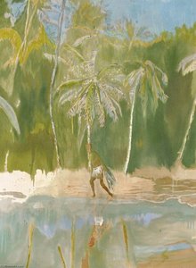 Pelican — Peter Doig