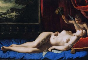 Sleeping Venus — Artemisia Gentileschi