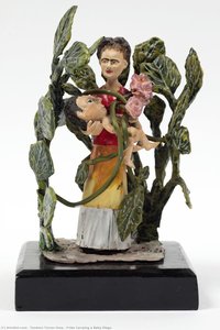 Frida Carrying A Baby Diego — Teodoro Torres Orea