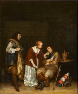 The Sleeping Soldier — Gerard Ter Borch