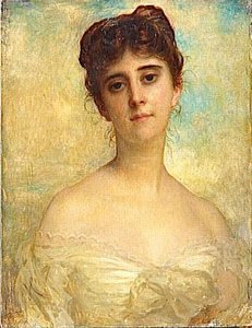 Madame Hochon (née Louise Lefuel) — Ernest Hébert (antoine Auguste Ernest Hebert)
