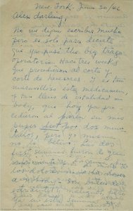 Лист Від Фріди Кало До Алехандро Гомеса Аріаса, 30 Червня 1946 Р. Сторінка 1 Із 4 — Фрида Кало