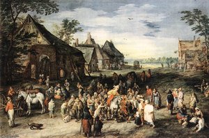 St Martin — Jan Brueghel The Elder