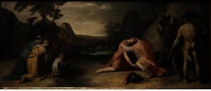 Meeting Of Jacob And Esau — Cornelis Cornelisz Van Haarlem