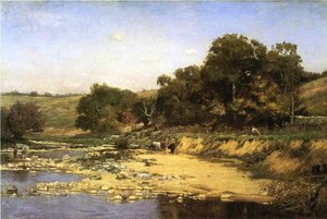 Sur La Muscatatuck — Théodore Clément Steele
